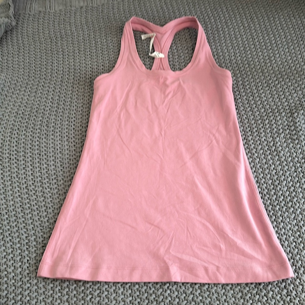 lululemon tank top, pink, size 4